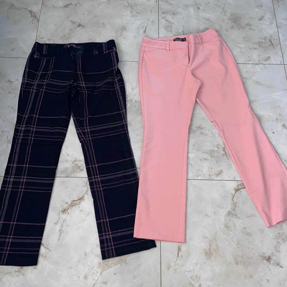 2 pairs of NY&CO work pants